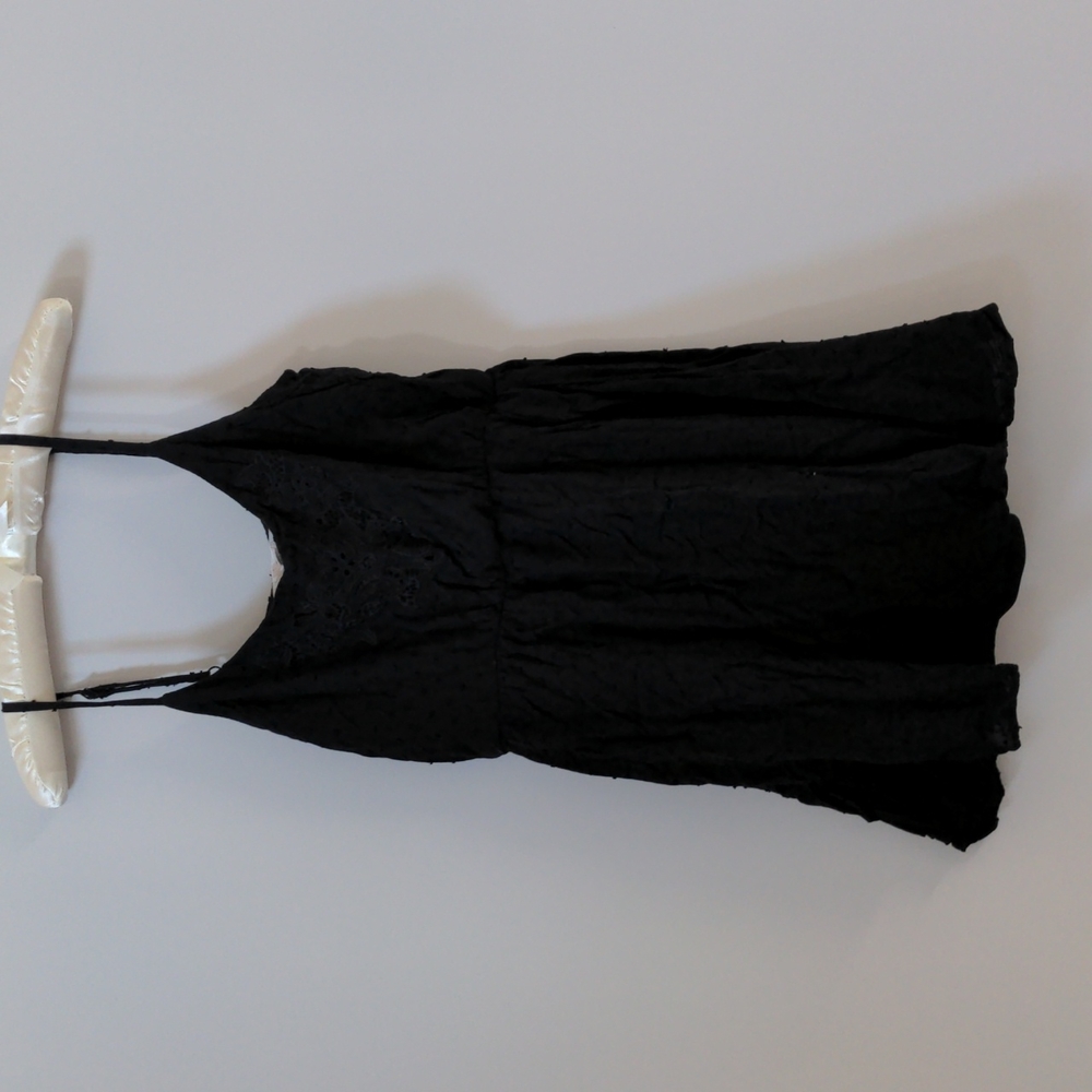 Rewind black mini dress